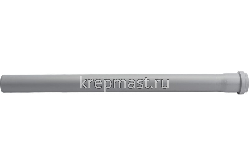 Труба с раструбом D 40*1,8 (0,5м) п/п