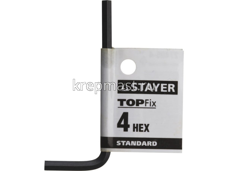 Ключ шестигранный 4мм FIT / STAYER