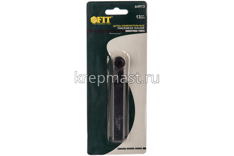 Щупы измерительные FIT/ ЗУБР 13шт (0,05-1,00мм)