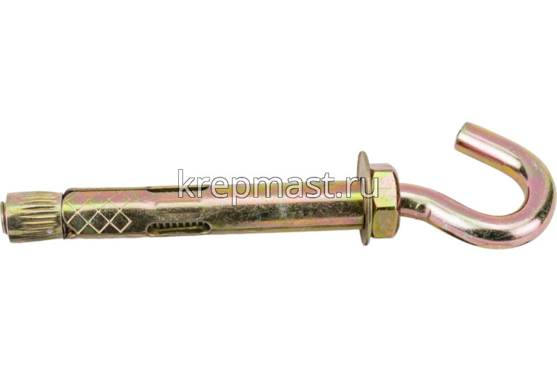 Анкерный болт с крюком 10х 80