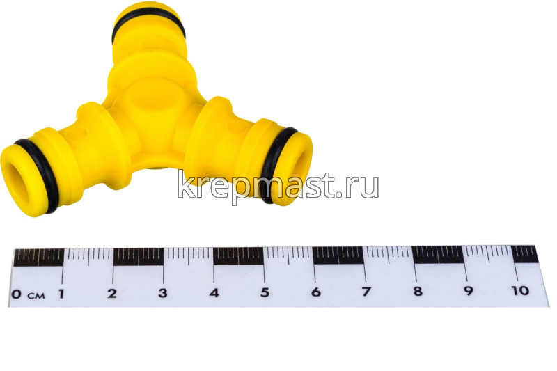 Соединитель GRINDA /USP тройной из ударопрочн. пластмассы