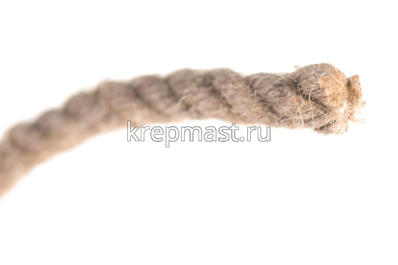 Веревка крученая джутовая 8мм (200м)