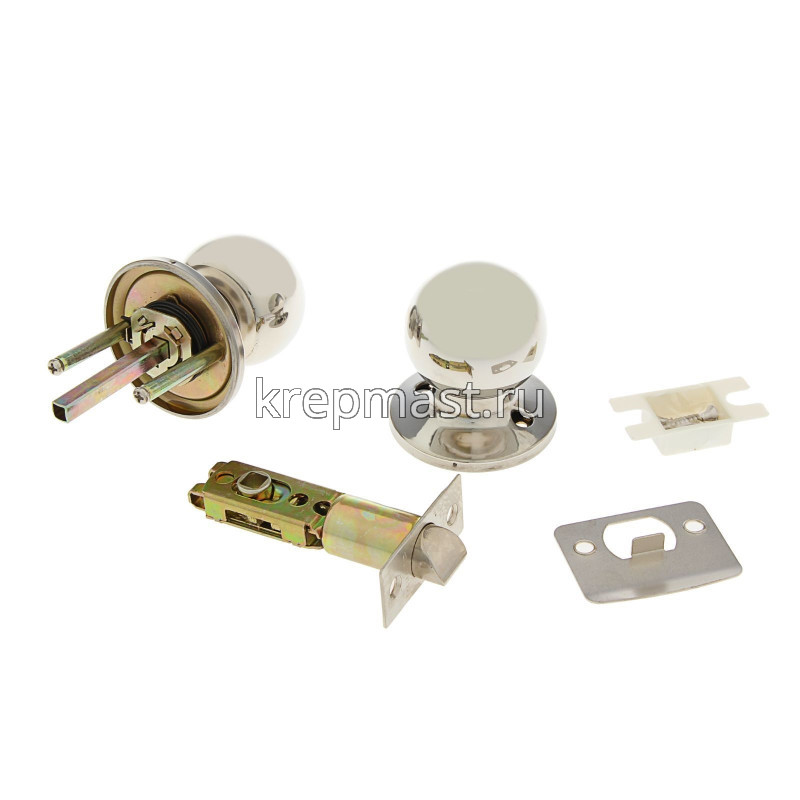 Защелка дверная АЛЛЮР 5560 PS СР хром пустая