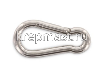 Карабин нерж. А4 8х80мм АРТ9075 (DIN 5299C)
