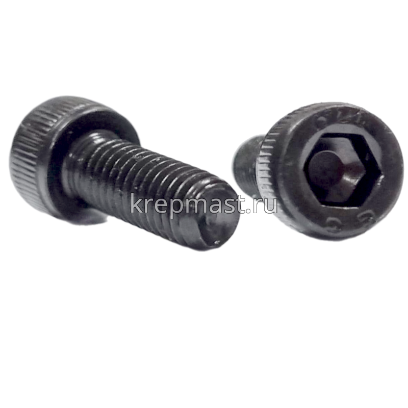 Винт с внутр.шестигранником 6 х 16 черный кл.пр.12,9 п/р DIN 912