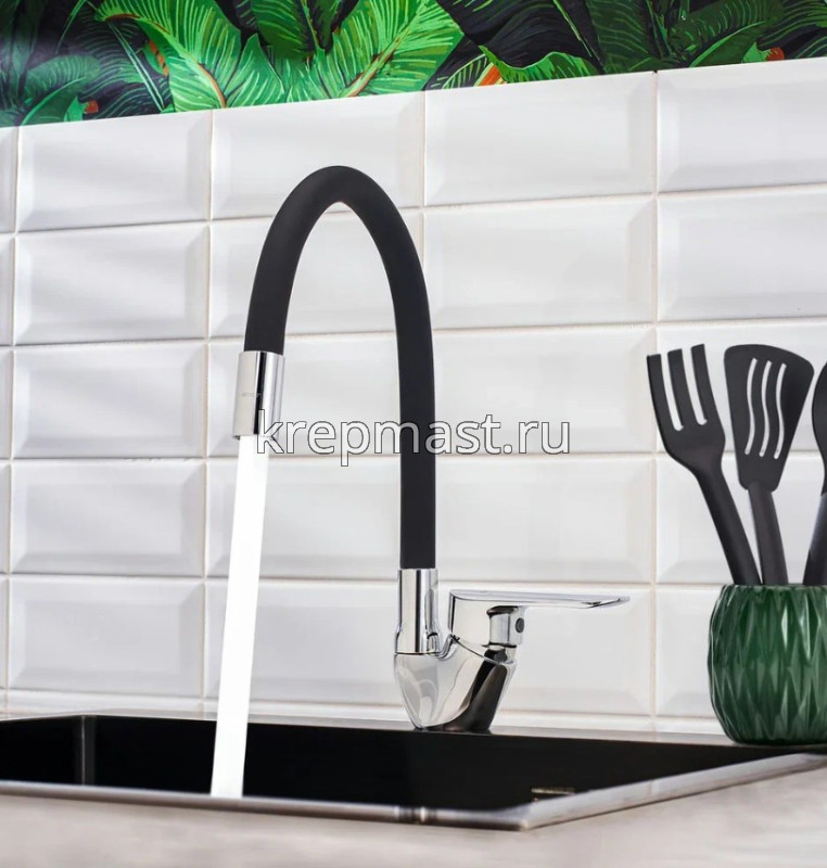 Смеситель д/кухни B8274-10F-E307A латунь