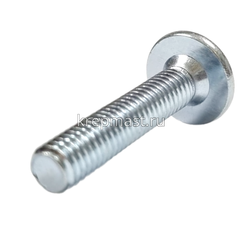 Винт стяжка 6х 30 DIN 7420 SW4 оц.
