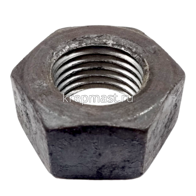 Гайка 6-гр. М 42 (4,5) черная