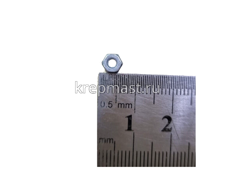 Гайка 6-гр. М 2,5 (0,45) DIN 934