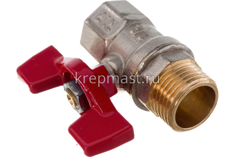 Кран шар Ду-15 м/р баб 1/2"