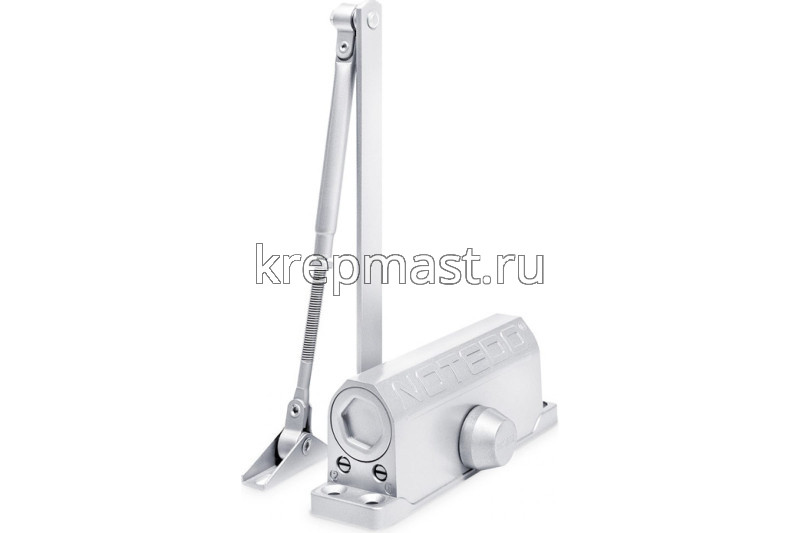 Доводчик дверной серебро DC-100 до 100-120кг