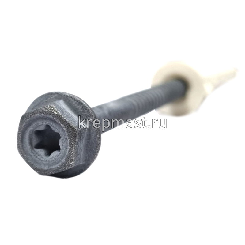 Дюбель нейлон. FSK-STBf 10x100 HEX/TORX 40