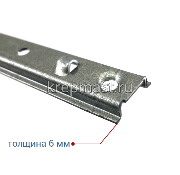LDPZ 1 крепление для планкера усиленное 190х20,5х6,0мм