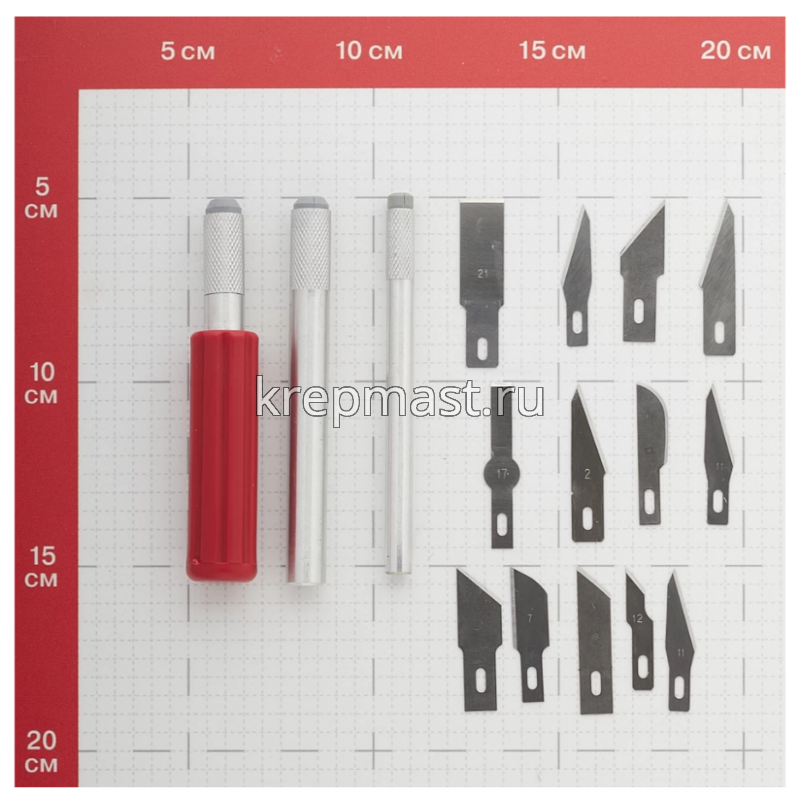 Резцы по дереву STAYER MASTER набор 16шт